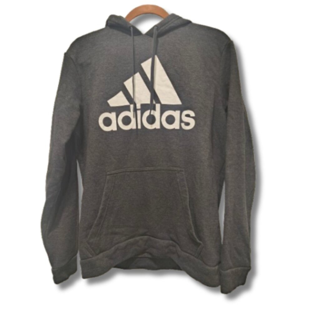 Adidas hoodie M/L black, ash gray